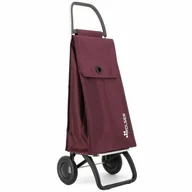 Torby i wózki na zakupy - Rolser Torba na zakupy na kółkach Akanto MF RG2, bordo - miniaturka - grafika 1