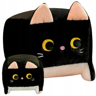 Maskotka Pluszowa Pluszak Kotek Kwadratowy Kot Przytulanka 35 cm - Maskotki i pluszaki - miniaturka - grafika 1