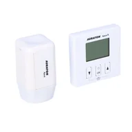 Akcesoria grzewcze - AURATON Apus SET - dobowy, bezprzewodowy regulator temperatury z elektroniczną głowicą grzejnikową (zestaw), (następca modelu 200TRA) - miniaturka - grafika 1