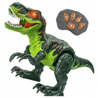 Maskotki i pluszaki - Dinozaur Zdalnie Sterowany Dla Dzieci T-Rex Efekty Dźwiękowe Ryczy Led - miniaturka - grafika 1