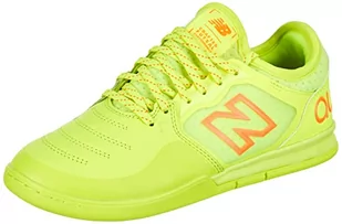 New Balance Audazo V5+ Pro męskie buty piłkarskie, Hi Lite Blaze Orange Bleached Lime Glo, 38.5 EU - Piłka nożna - miniaturka - grafika 1