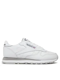 Reebok Sneakersy Classic Leather Shoes GX6589 Biały - Buty dla chłopców - miniaturka - grafika 1