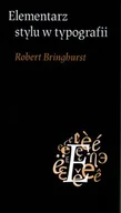 Książki o kulturze i sztuce - Elementarz stylu w typografii - miniaturka - grafika 1