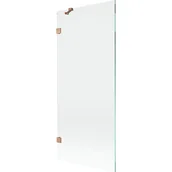 Parawany nawannowe - Mexen Lunar parawan nawannowy 1-skrzydłowy 80 x 150 cm, transparent, miedź szczotkowana - 897-080-000-65-00 - miniaturka - grafika 1