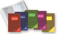 Kalendarze - Kalendarz 2024 kieszonkowy mini MIX - miniaturka - grafika 1