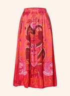 Spódnice - Miss Goodlife Spódnica Satynowa Smiling pink - miniaturka - grafika 1