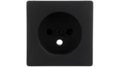 Gniazdka elektryczne - Berker Q1/Q3/Q7 antracyt płytka do gniazda z uziemieniem B_3965766076 - miniaturka - grafika 1