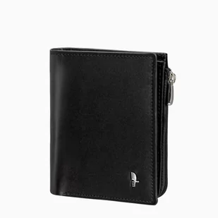 Portfel Damski Skórzany PUCCINI Z Zabezpieczeniem RFID Czarny CR967-1 - Portfele - miniaturka - grafika 1
