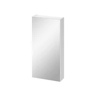Szafki łazienkowe - Szafka łazienkowa wisząca z lustrem Senti Malta Plus 40 cm biały połysk - miniaturka - grafika 1
