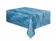 Dekoracje i nakrycia stołu na imprezę - Obrus foliowy Fale oceanu - 137x274 cm - 1 szt. - miniaturka - grafika 1