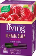 Herbata - Irving Noname Herbata malinowa 20 kopert 1,5g biała - miniaturka - grafika 1