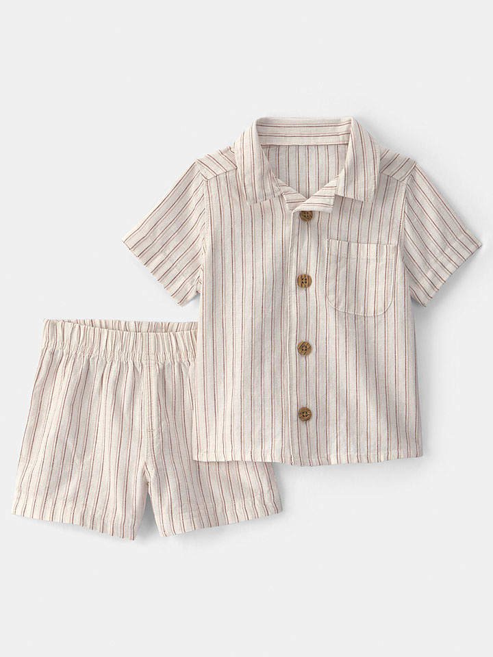 carter's 2-częściowy zestaw w kolorze beżowym