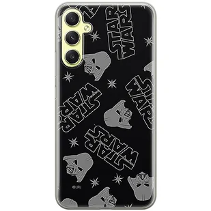 Etui Darth Vader 009 Star Wars Nadruk pełny Czarny Producent: Samsung, Model: A34 5G - Etui i futerały do telefonów - miniaturka - grafika 1