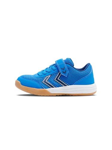 hummel MULTIPLAY Flex VC JR, Kapcie, Blue/White, 27 EU, Niebieski biały, 27