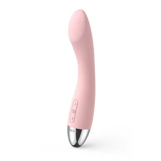 Wibratory i masażery - Svakom Wibrator do punktu G - Amy G-Spot Vibrator Pale Pink SF002C - grafika 1