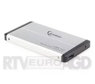 Gembird Gembird EE2-U3S-2-S 2,5" USB 3.0 srebrny - Obudowy i kieszenie na dyski twarde - miniaturka - grafika 1