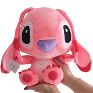 Maskotki i pluszaki - Maskotka pluszak różowa siedząca Angela 38 cm - miniaturka - grafika 1