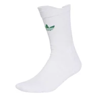Skarpetki męskie - Skarpetki adidas Tennis Originals Crew Socks 1 Pair White / Green XL - miniaturka - grafika 1