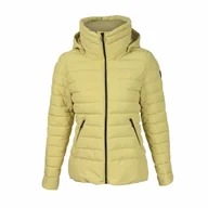 Kurtki damskie - Kurtka zimowa damska z kapturem RIFUGIO żółta r.XL - miniaturka - grafika 1