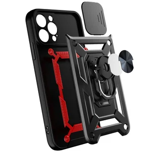 Hybrid Armor Camshield etui iPhone 14 Pro pancerny pokrowiec z osłoną na aparat niebieskie - Etui i futerały do telefonów - miniaturka - grafika 8
