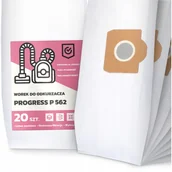 Worki do odkurzaczy - 20x Worek do Odkurzacza Progress P 562 Syntetyczny Pojemny Odporny Worki - miniaturka - grafika 1