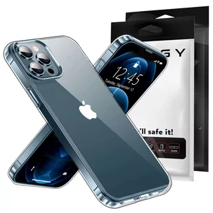 Etui ochronne obudowa Alogy Hybrid Case Super Clear do Apple iPhone 12 Pro Max Przezroczyste + Szkło - Etui i futerały do telefonów - miniaturka - grafika 2