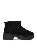 Śniegowce damskie - JENNY Śniegowce CEO-HJF2549-1 Czarny - miniaturka - grafika 1