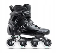 Rolki - MOVINO CRUZER Mint 3 rolki ABEC-9 rozmiar 42 Czarne - miniaturka - grafika 1