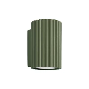 Kinkiet KARBON 10cm 1xGU10 - oliwkowy - Lampy ścienne - miniaturka - grafika 1