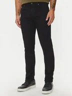 Spodnie męskie - Boss Jeansy H-Delaware 50520837 Czarny Slim Fit - miniaturka - grafika 1
