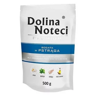 Dolina Noteci Premium Pies Pstrąg Saszetka 500g 13675 - Mokra karma dla psów Dolina Noteci Premium Pies Pstrąg Saszetka 500g 13675 - Mokra karma dla psów - miniaturka - grafika 3