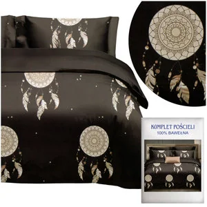 Pościel 160 x 200 3cz Satyna Bawełniana nr A1847 - Pościel - miniaturka - grafika 1