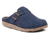 Kapcie męskie - Kapcie męskie pantofle domowe filcowe ciepłe granatowe Inblu MT-12-43 - miniaturka - grafika 1