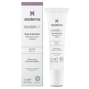 SESDERMA SILKSES LF Balsam do nosa i ust, 15 ml >> 0zł za wysyłkę przy zakupach od 149 zł << - Kremy do twarzy - miniaturka - grafika 1