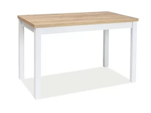 Signal STÓŁ ADAM DĄB ZŁOTY CRAFT / BIAŁY MAT 100x60 - Stoły - miniaturka - grafika 1