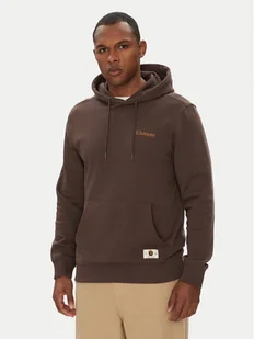 Element Bluza ELYSF00262 Brązowy Regular Fit - Bluzy męskie - miniaturka - grafika 1