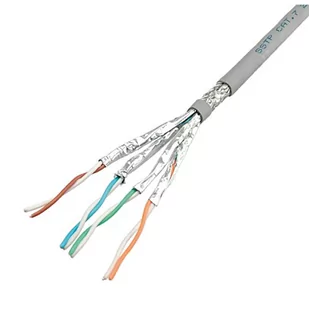 Roline S/FTP PiMF Cable Kat.6 Class E Massivdraht AWG 23 100m 21.15.0890 - Kable miedziane - miniaturka - grafika 1