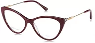 Okulary przeciwsłoneczne - Jimmy Choo Jc359 Burgundy Animalier, 55 damski, burgundowy Animalier, Burgundy Animalier - miniaturka - grafika 1