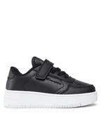 Buty dla dziewczynek - Champion Sneakersy Rebound Platform Classic G Ps Low Cut Sh S32811-KK001 Czarny - miniaturka - grafika 1