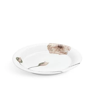 Biały porcelanowy talerz Kähler Design Hammershøi Poppy, ø 27 cm - Talerze - miniaturka - grafika 1