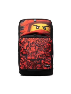 Plecak szkolny LEGO 24L - LEGO Mortensen Maxi Plus NINJAGO - red - Plecaki szkolne i tornistry - miniaturka - grafika 2