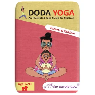 Karty Doda Yoga The Purple Cow Rodzice i Dzieci 6+ - Łamigłówki - miniaturka - grafika 2