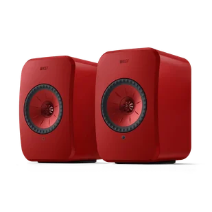 KEF LSX II głośnik aktywny (czerwony) - Głośniki i kolumny - miniaturka - grafika 1