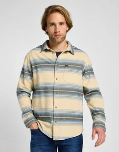 camicie uomo lee 112355763 beige - Koszule męskie - miniaturka - grafika 1