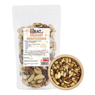 Orzechy brazylijskie 500g - Orzechy i nasiona - miniaturka - grafika 2