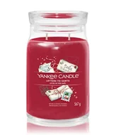 Świece - Yankee Candle Letters To Santa Signature Jar Świeca zapachowa 567 g - miniaturka - grafika 1