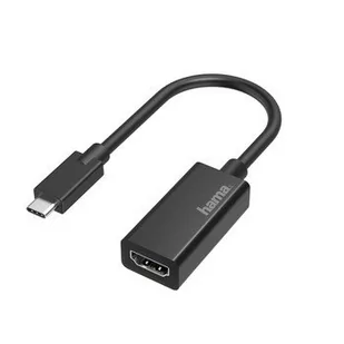 Hama USB-C HDMI 4K z przewodem | - Adaptery i przejściówki - miniaturka - grafika 2