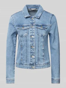Kurtka jeansowa o kroju regular fit z dodatkiem bawełny model ‘WONDER’ - Kurtki damskie - miniaturka - grafika 1