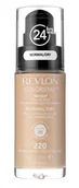 Podkłady do twarzy - Revlon ColorStay with Pump podkład dla cery normalnej i suchej z pompką 30ml 220 Natural Beige - miniaturka - grafika 1
