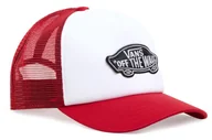 Czapki dla dzieci - czapka ęca VANS KIDS CLASSIC PATCH CURVED BILL TRUCKER Racing Red - miniaturka - grafika 1